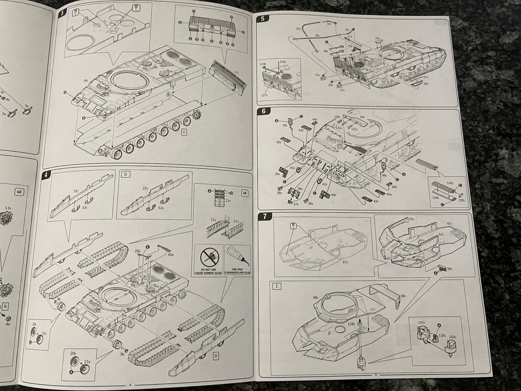 Italeri Kits de montage: Leopard 2A6 Panzer, Italeri 6435 – Neuf avec emballage d'origine à Riedholz par mastercom 7