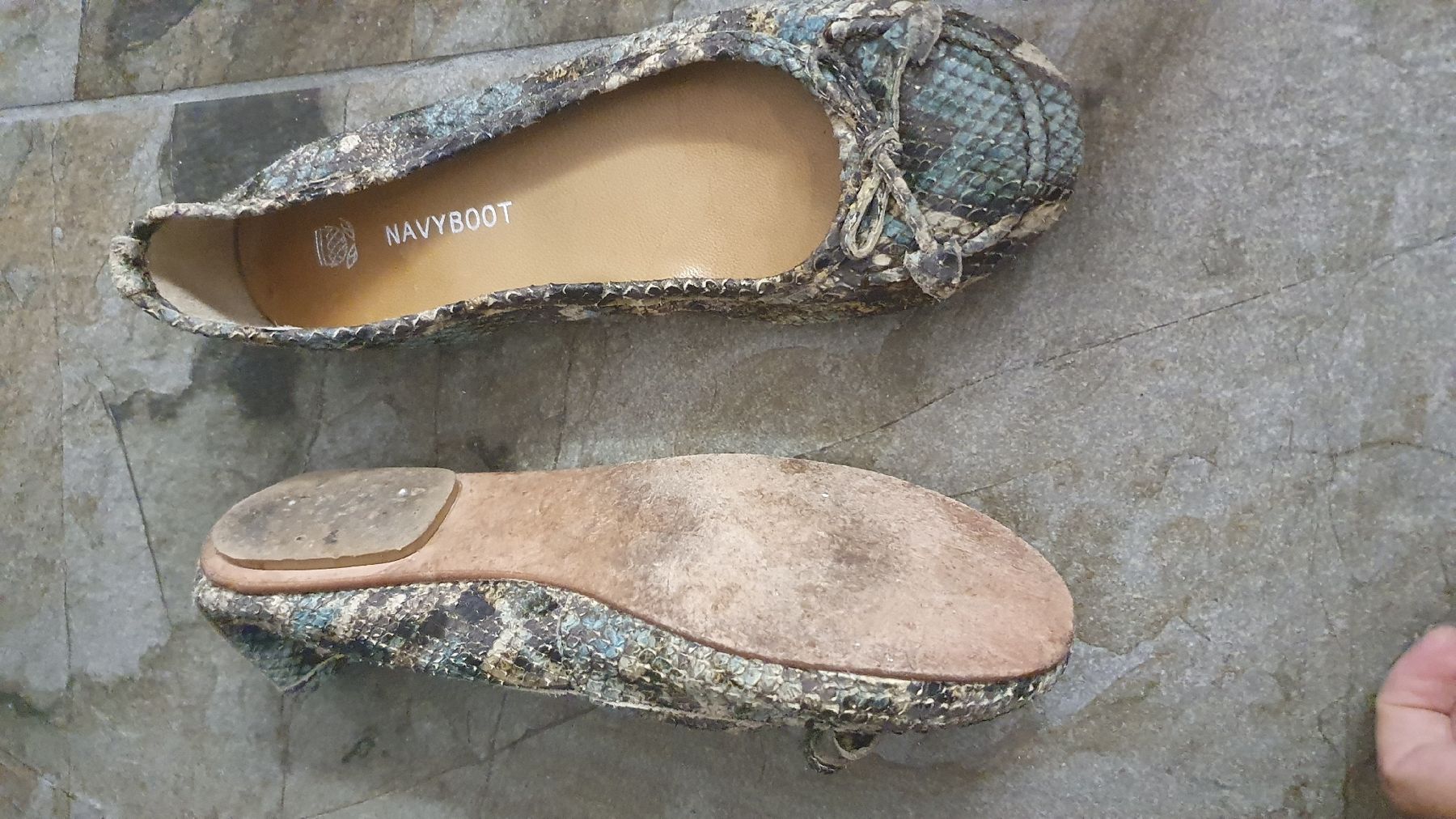 Scarpe da donna: Schöne Navyboot Ballerinas Grösse 36 – Usato da Kölliken venduto da Jonalu 1