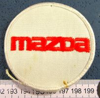 MAZDA AUTO LOGO GESTICKT AUFNÄHER VINTAGE MIT LEIM