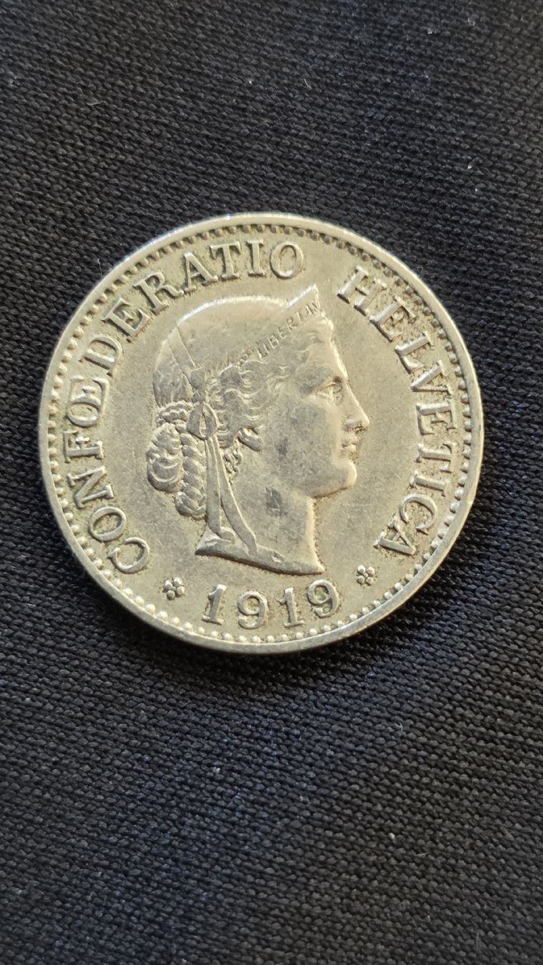 Tutti le monete: 10 cts 1919 – Usato da Genève venduto da bbastos