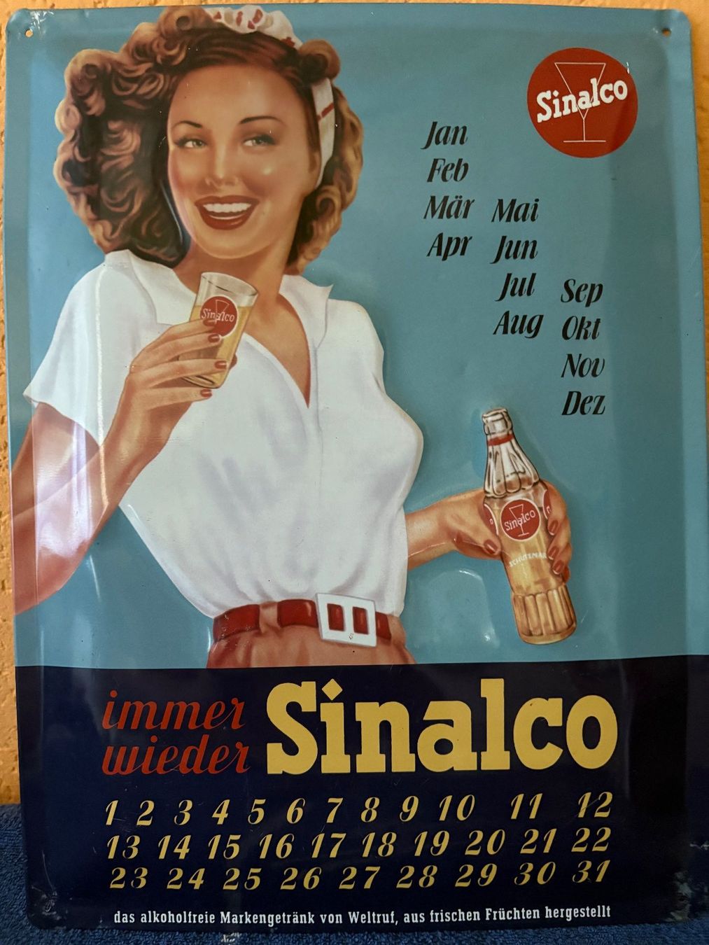 Sinalco Insegne: Sinalco Blechschild – Usato da Plasselb venduto da lululuca 4
