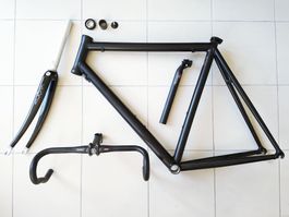 Rahmenkit schwarz Alu 7005 Superlight, Ritchey Comp