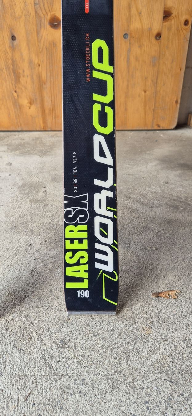 Stöckli Skis: Ski Stöckli Laser SX Worldcup 190cm mit Bindung Head – Gebraucht aus Homburg von rotschwarzweiss 1