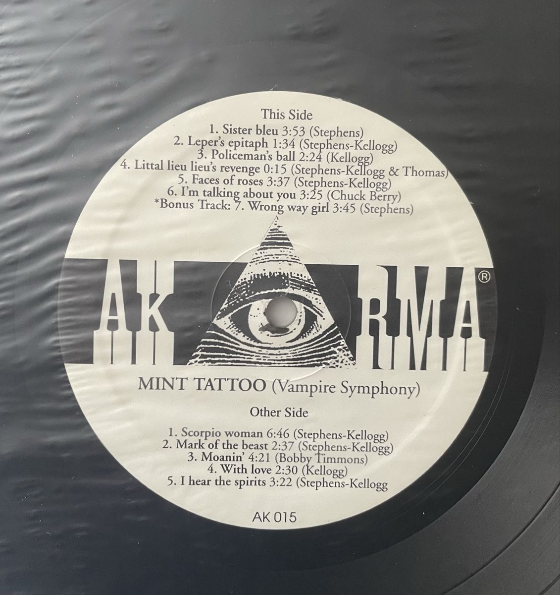 Dischi in vinile: Mint Tattoo - same - AKARMA - Vinyl LP  – Usato da Olten venduto da Bluespapst 2