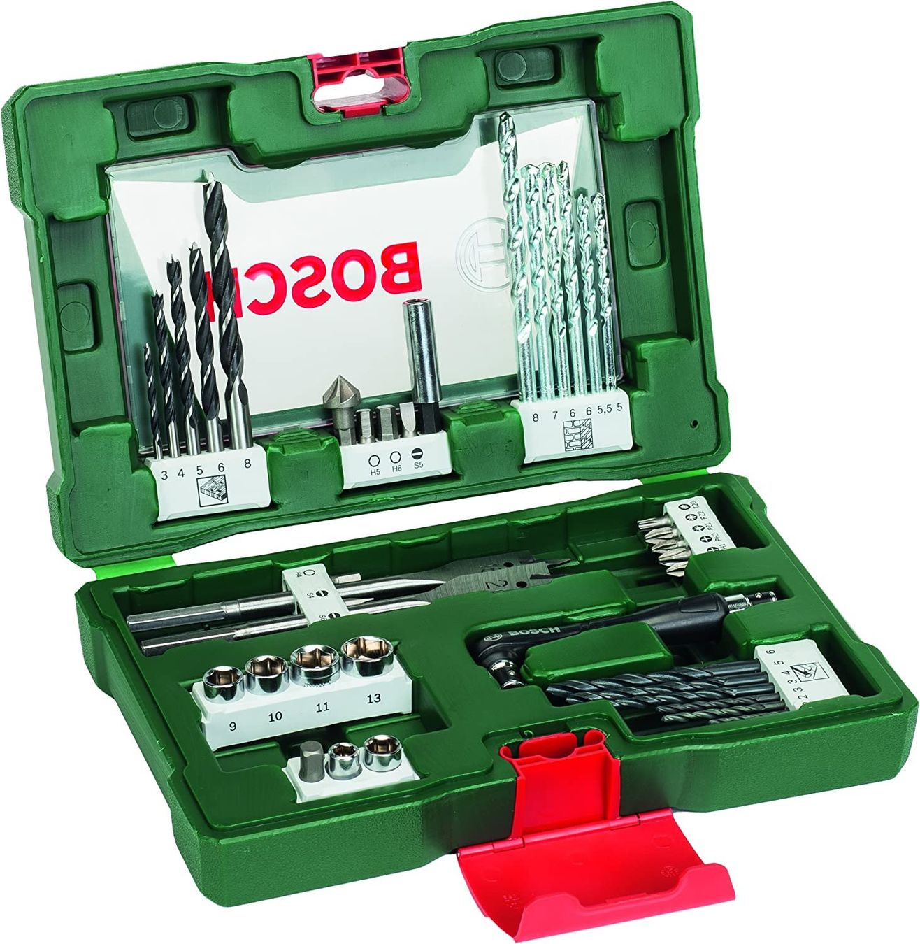 Bosch Tutti gli attrezzi: Bosch 41tlg. V-Line Bohrer und Bit Set – Nuovo e nell'imballaggio originale da Nuglar venduto da SaleRitter 2