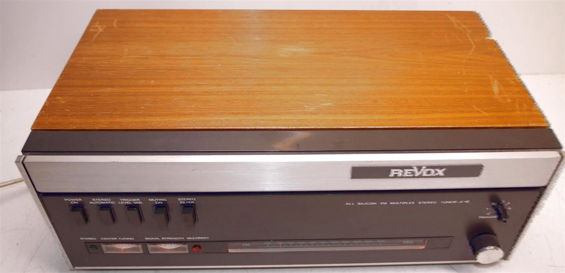 Revox Radio: Revox Tuner A 76 – Usato da Männedorf venduto da livesteam 1
