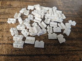 lego 99781 lot de 40 pièces White Bracket 1 x 2 - 1 x 2
