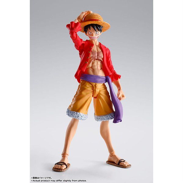Bandai Statuette: One Piece Monkey D. Ruffy S.H. Figuarts - Actionfigur 14 cm – Usato da Zofingen venduto da ActionSpielzeug 1