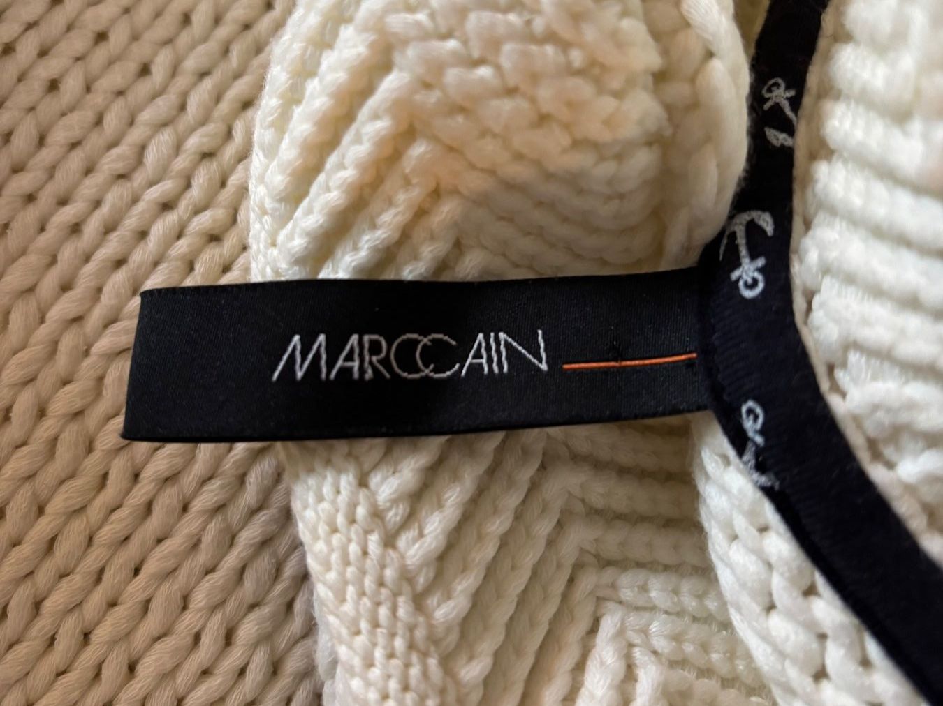 Marc Cain Maglioni & Felpe: Marc Cain Strickpullover mit Anker, creme Gr. N4/EU 38/40 – Usato da Horgen venduto da uge_pd5p 2