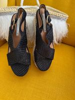 Zara Trafaluc Sandalen, Keilabsatz, Gr. 38, Sommer-Look
