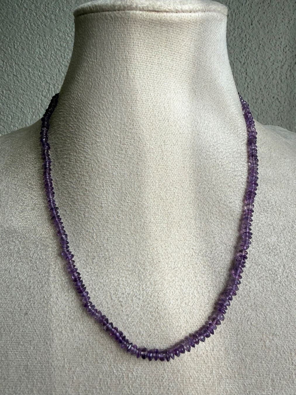 Ketten: Amethyst Kette mit Silber Verschluss 925 – Gebraucht aus Spiegel b. Bern von Rogger72