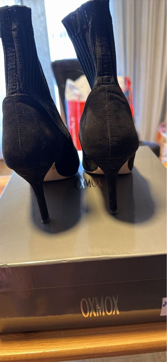 Scarpe da donna: Bottines Oxmox noires - taille 37 – Nuovo (secondo la descrizione) da Carouge GE venduto da Bruggy 2