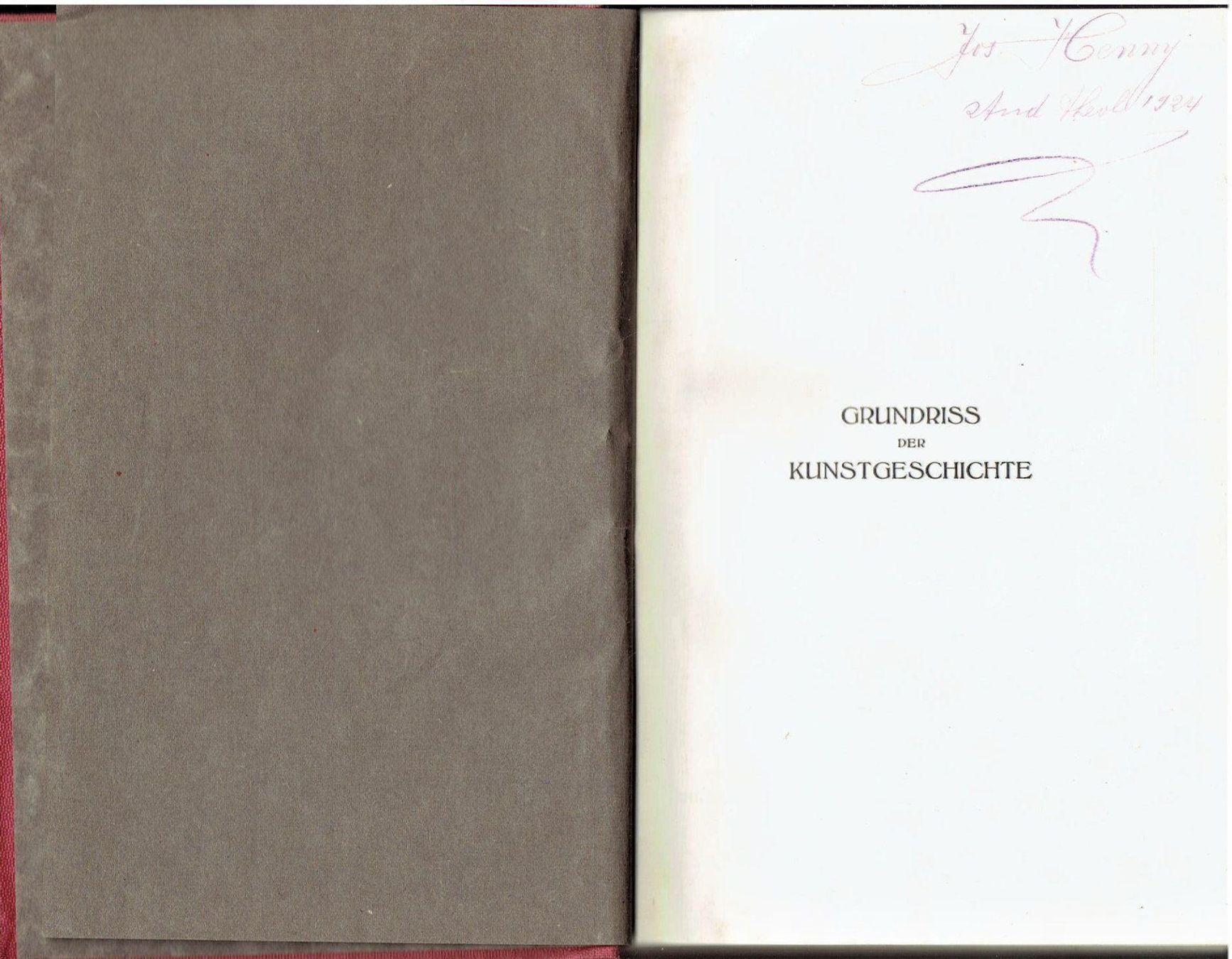 Libri: Grundriss der Kunstgeschichte – Usato da Flims - Dorf venduto da Stagediver 1