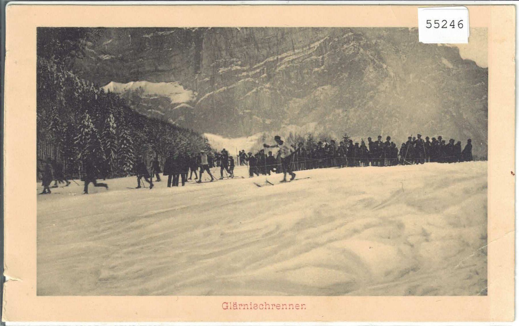 Cartoline postali: Glärnisch Ski-Rennen – Difettoso da Ettingen venduto da Kartenplanet