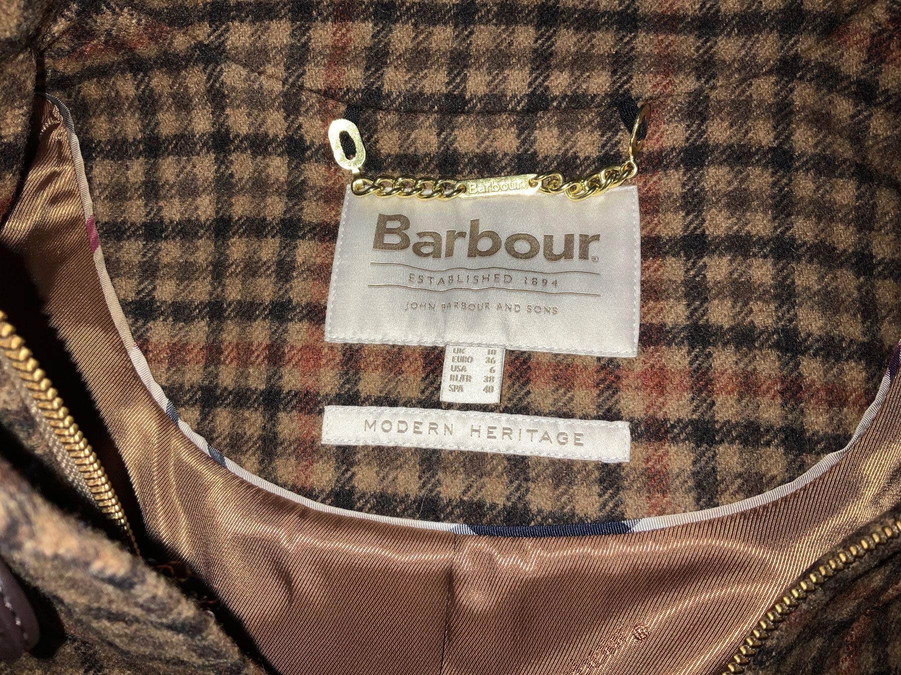 Barbour Cappotti: Mantel Barbour – Usato da Basel venduto da dreiklang01 2