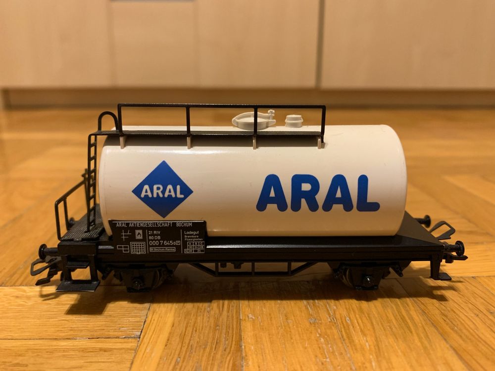 MÄRKLIN 8032 MERCEDES ARAL Tankwagen, 1960-1971 Original (23402) EUR