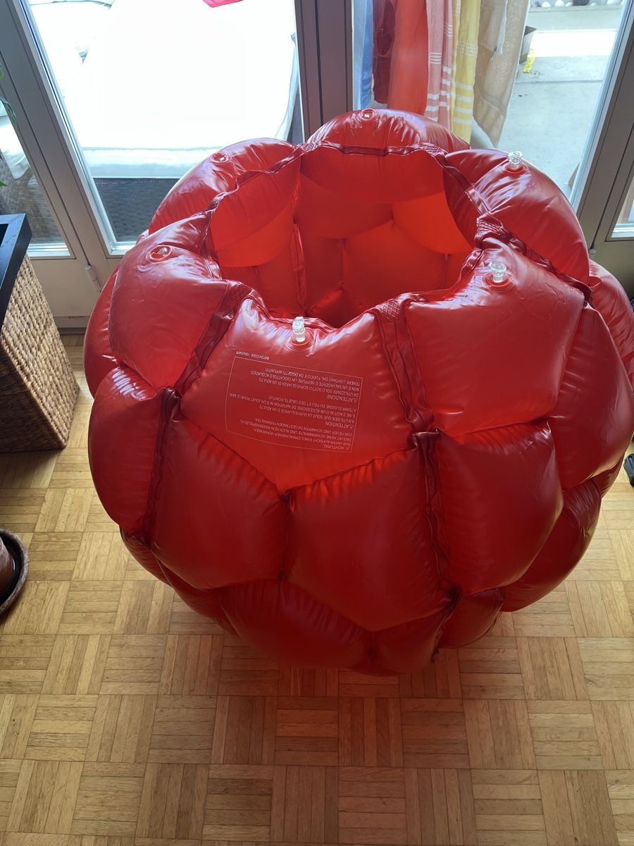 Spielzeuge: Aufblasbare Bubble Bumper Balls (Himbeere)  – Gebraucht aus Zug von ste_6pxf 2