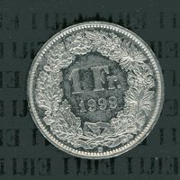 CHF___1.00 1999 -vz 1 Franken