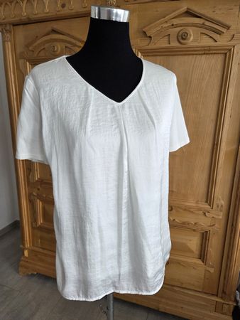 schönes Blusenshirt, T-Shirt, just white