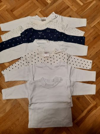 7er Set Lamgarmshirt Gr, 62, 100% Baumwolle