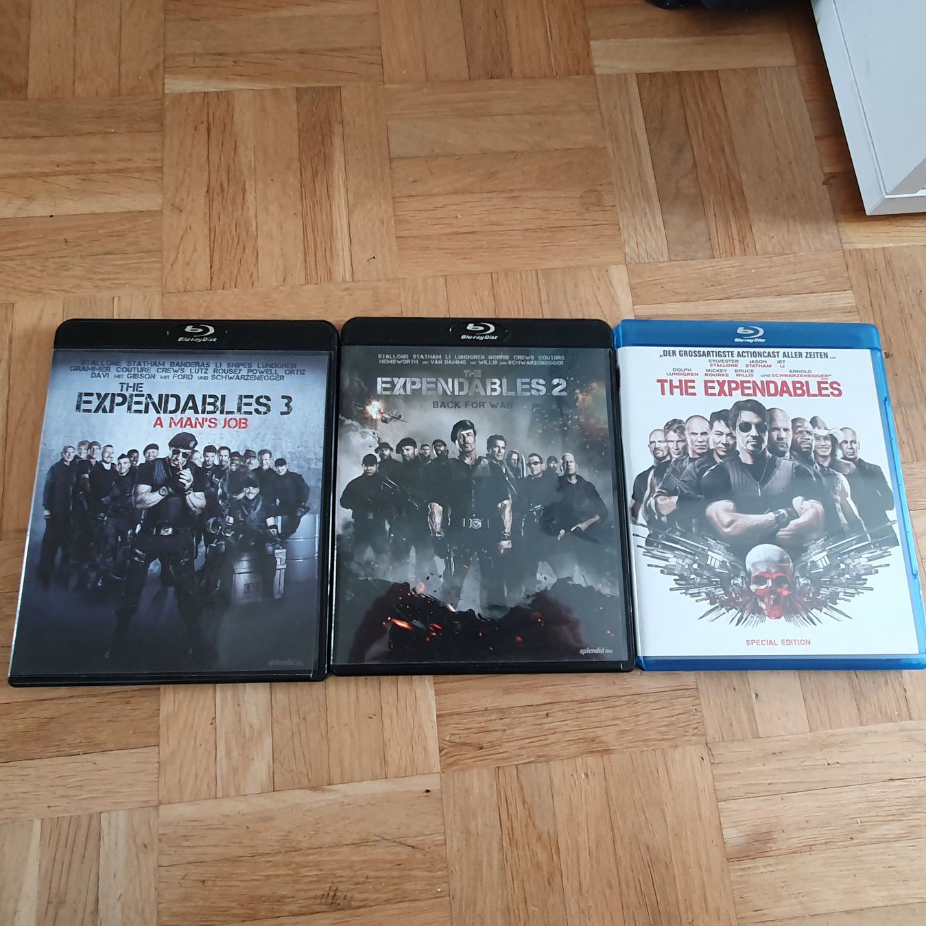 Tutti i DVDs: the Expendables 1-3 Blu-Ray – Usato da Hombrechtikon venduto da JackBleacher