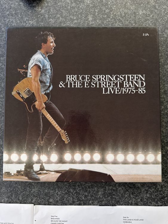Bruce Springsteen - Live 1975-85 - 5 LP's - Rarität! (Gebraucht) in ...