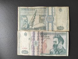 500 Lei Romanie