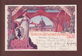 BASEL - Gewerbe Ausstellung 1901