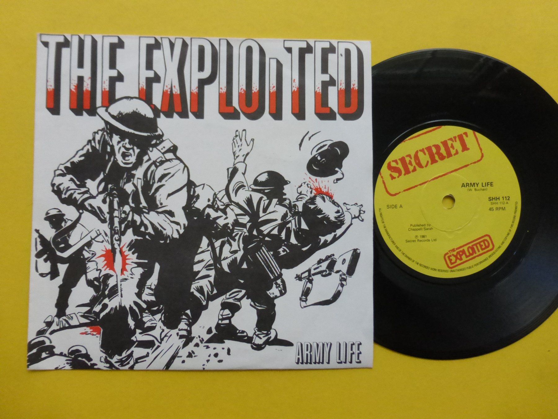 Schallplatten: The Exploited – Army Life – Gebraucht aus Zürich von Swiss57