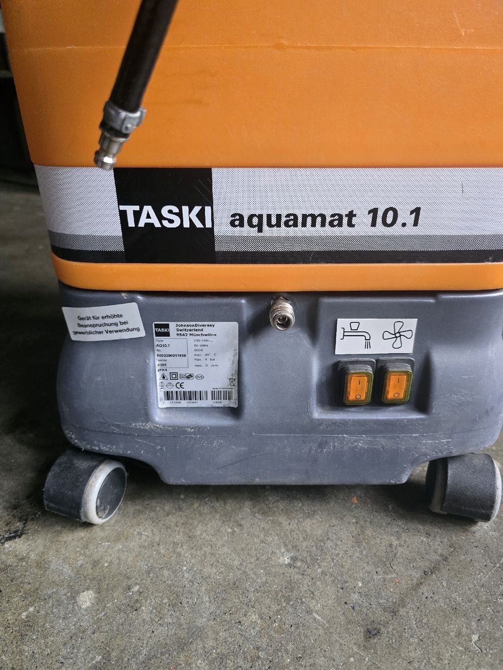 Toutes les machines: Taski Aquamat 10.1 in Top Zustand – D'occasion à Zürich par inf_q6bm 4