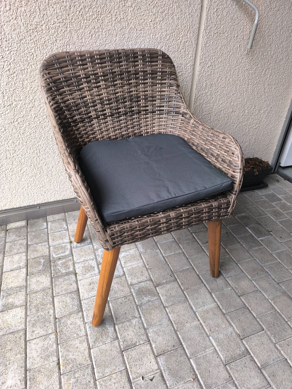 Vidaxl Sedie: Gartenstühle Poly Rattan Braun 6 Stück – Nuovo e nell'imballaggio originale da Malters venduto da Zanzibar11
