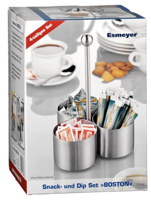 Set di piatti: Snackset BOSTON,Kapselhalter,Stifthalter – Nuovo e nell'imballaggio originale da Wettingen venduto da kochshop 2