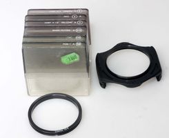 Cokin Filterset, 6 verschiedenen Filtern, Halter, 2 Ringe