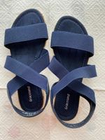 Damensandalen Graceland Gr 37 neu blau Sommerzeit