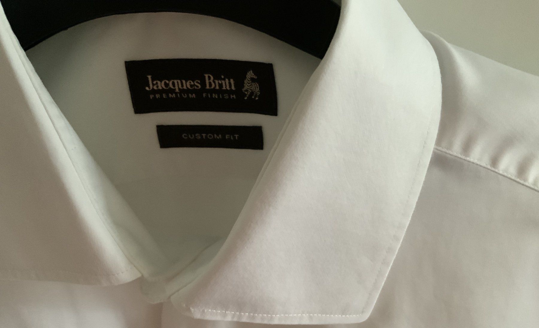 Camicie: Jacques Britt Herrenhemd weiss Premium Finish Customfit – Nuovo (secondo la descrizione) da Berneck venduto da Ordnung2021