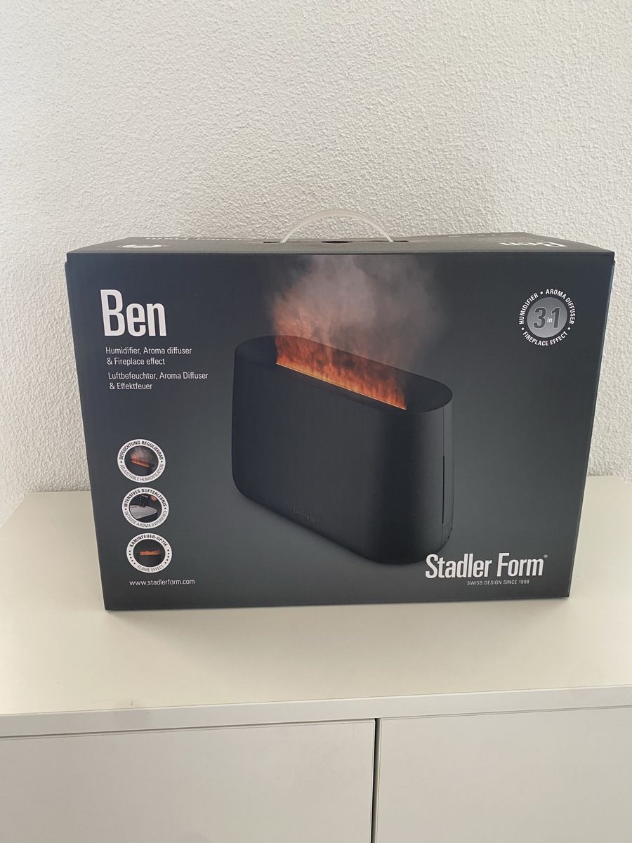Stadler Form Diffusori di oli essenziali: Stadler Form Ben Humidifier Aroma Diffuser Fireplace 3-in-1 – Nuovo e nell'imballaggio originale da Basel venduto da dav_md59