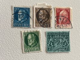 SALE ! Lot Bayern Briefmarken ab 1 CHF (Gratis-Versand)