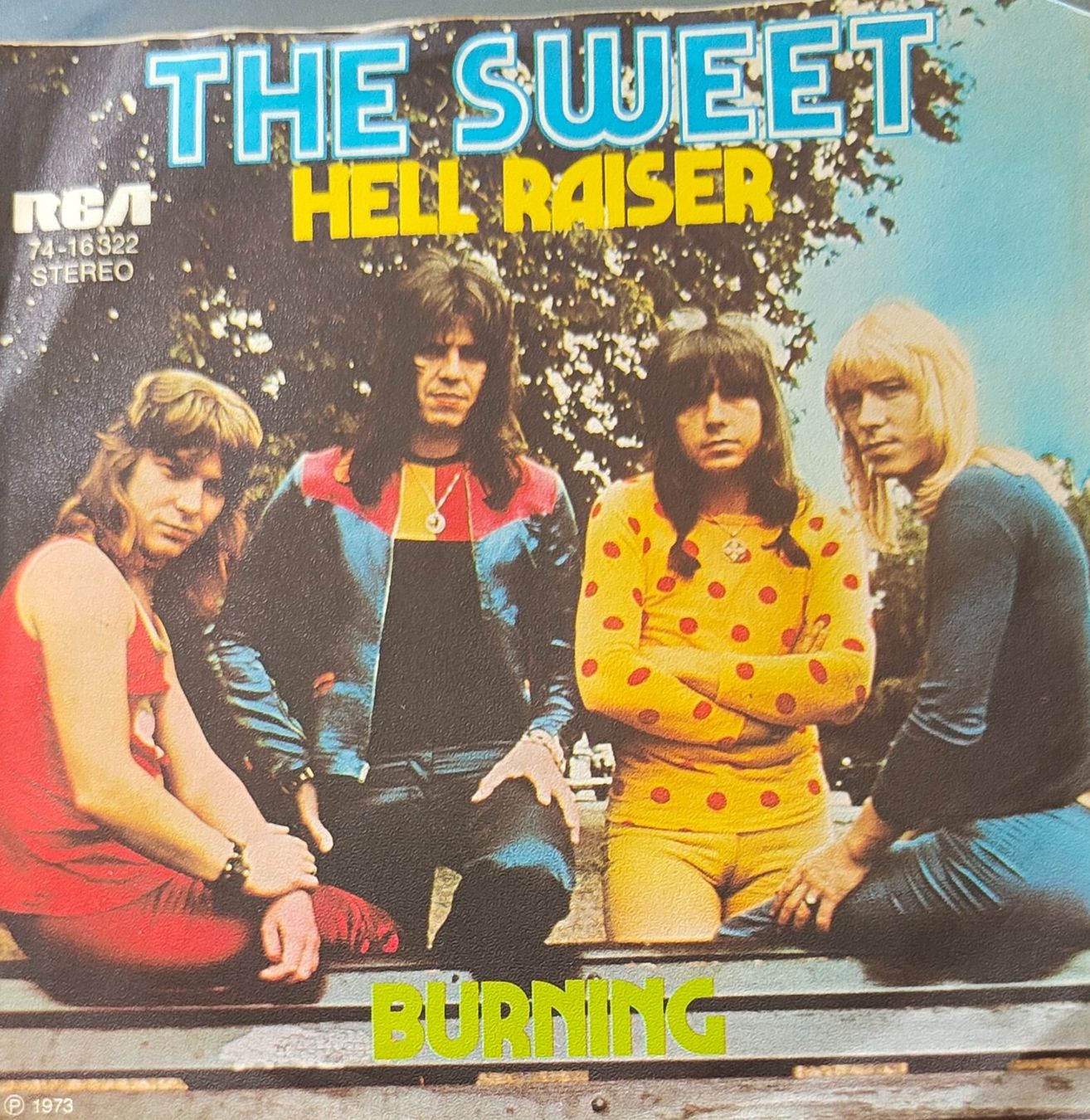 Dischi in vinile: Vinyl-Single The Sweet - Hell Raiser – Usato da Langenthal venduto da Modo39