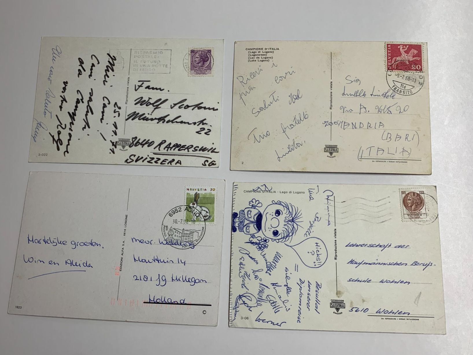 Cartoline postali: Campione d' Italia – Usato da Sorengo venduto da 74in 1