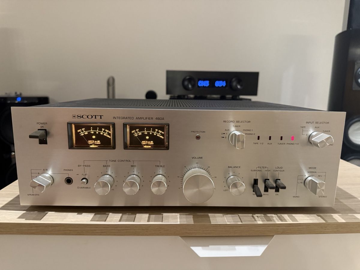 Scott Verstärker: SCOTT Integrated Amplifier 460A – Gebraucht aus Veyrier von mus_d768