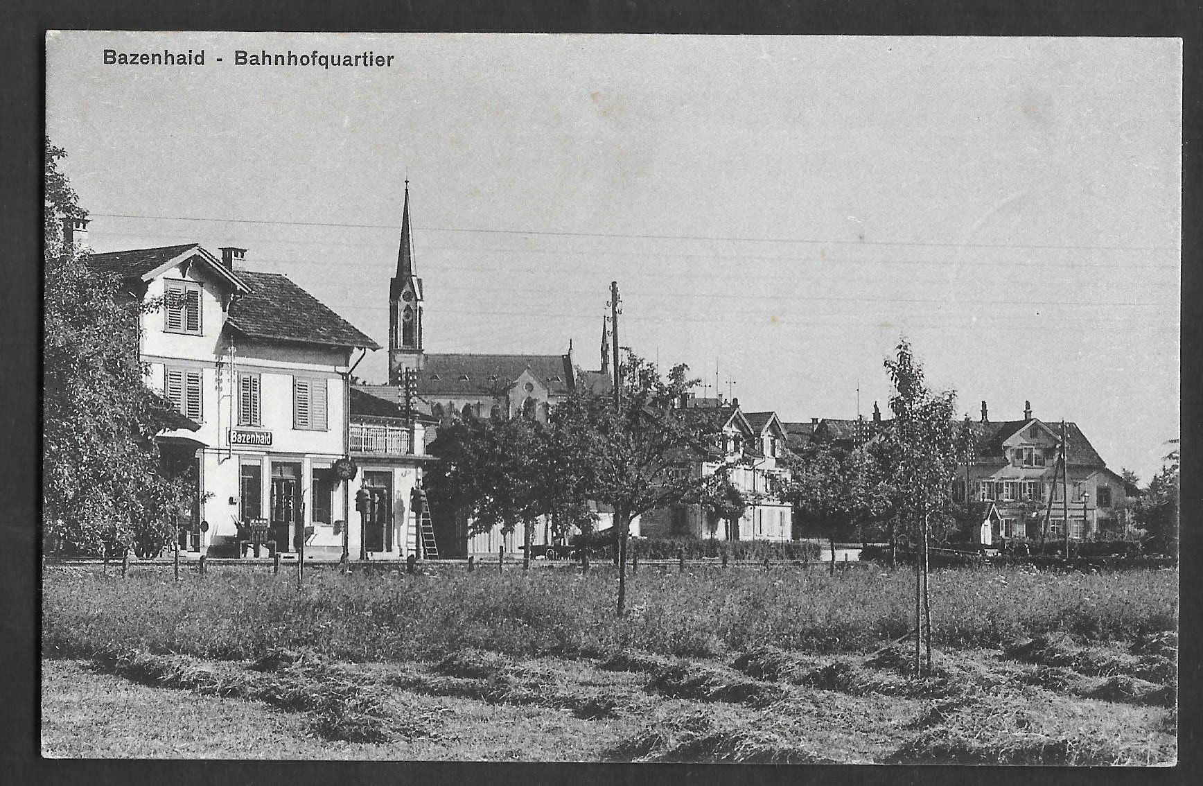 Cartoline postali: Bazenheid Bahnhofquartier – Usato da Olten venduto da clotaldi
