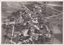 Winterthur ZH Brütten Flugaufnahme Nr.1067f , 1955