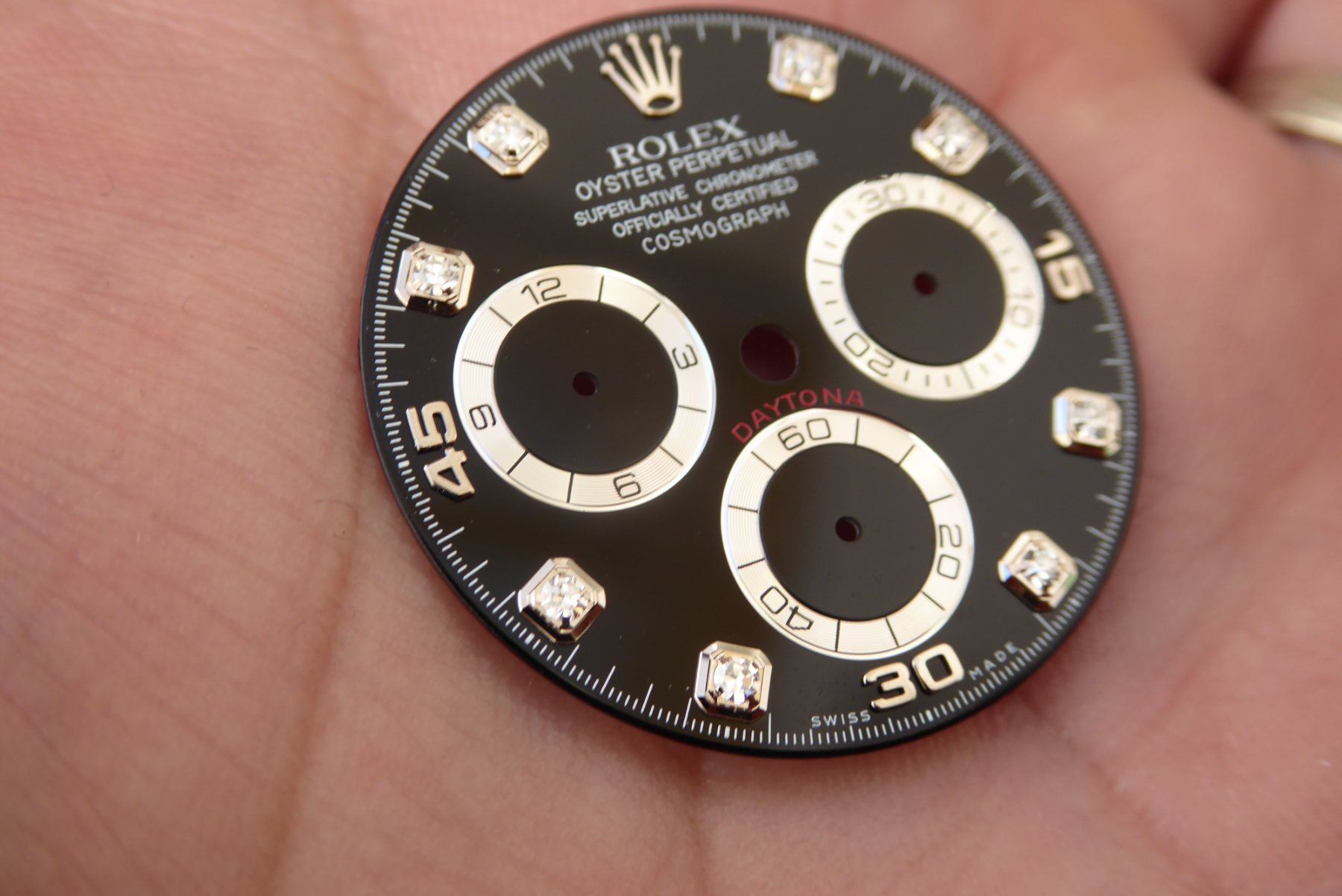 Rolex Uhren: Rolex Cosmograph Daytona Diamond dial 116519 – Neu (gemäss Beschreibung) aus Geneve von adr_xk6n 8