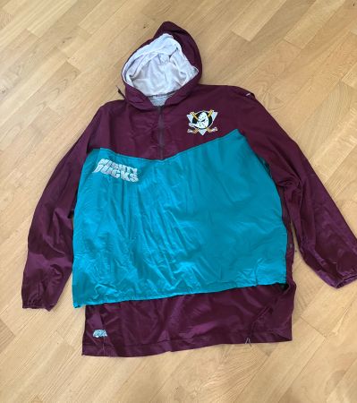 Fashion Alert/Ultra rare Mighty Ducks kway/DeLong/sz.L