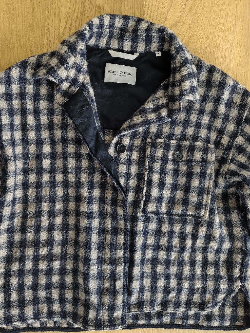 Marc O'Polo Jacken: Marc O'Polo Wollbluse/Jacket, 36 – Gebraucht aus Baden von jcm_9dkf 7