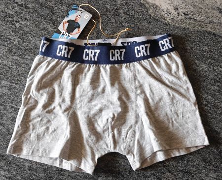 Boxershorts für Jungen CR7 Cristiano Rolando Grau 1x