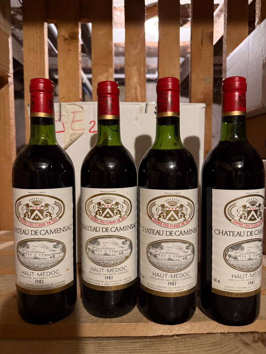 Vino: Château CAMENSAC 1982 Haut-Médoc – Nuovo (secondo la descrizione) da Roche VD venduto da avediscipule 8