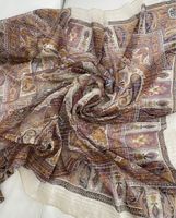 Grosse  Seiden Foulard 🌸