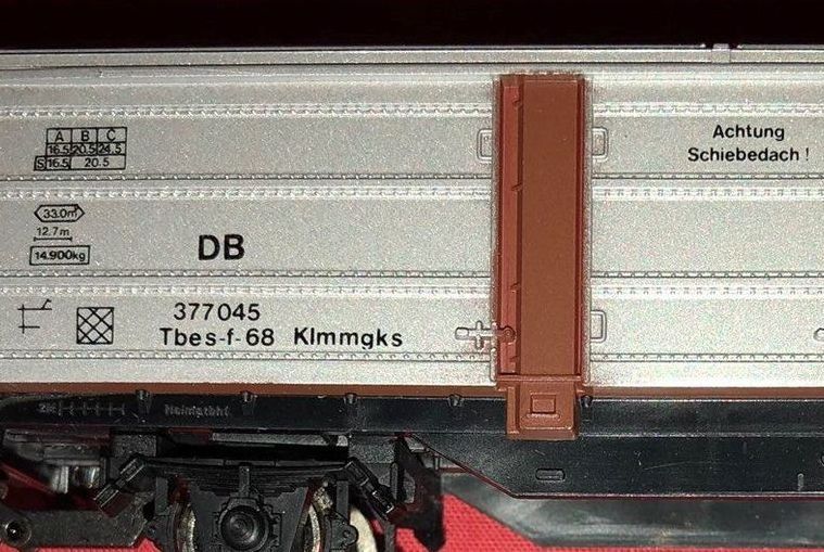 Kleinbahn Modelleisenbahnen: Kleinbahn H0 309: Schiebewandwagen DB in Originalverpackung – Neu und originalverpackt aus Brüttisellen von Rentner44zh 1