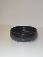 Bol Bolia "Bordo" en grès noir-brun  13x4.5cm (Neuf)